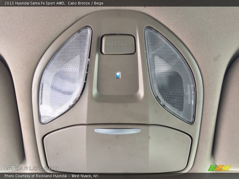 Cabo Bronze / Beige 2013 Hyundai Santa Fe Sport AWD