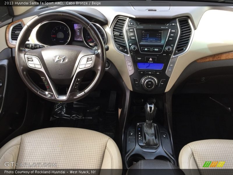 Cabo Bronze / Beige 2013 Hyundai Santa Fe Sport AWD