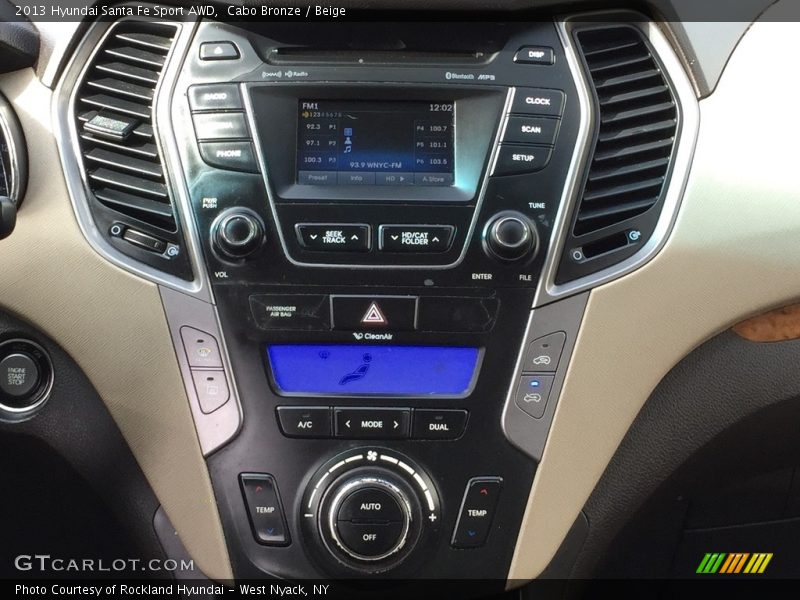 Cabo Bronze / Beige 2013 Hyundai Santa Fe Sport AWD