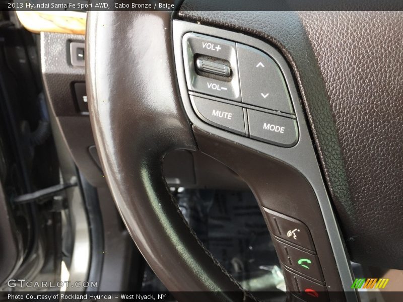 Cabo Bronze / Beige 2013 Hyundai Santa Fe Sport AWD