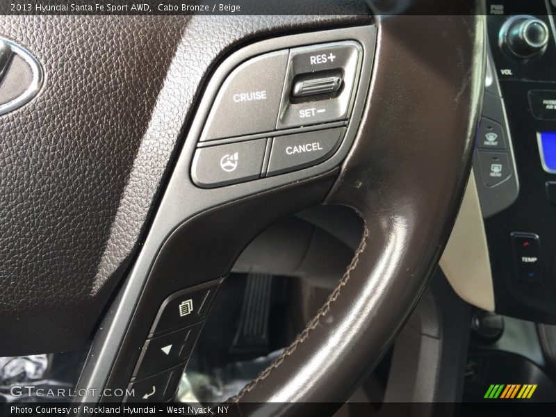 Cabo Bronze / Beige 2013 Hyundai Santa Fe Sport AWD