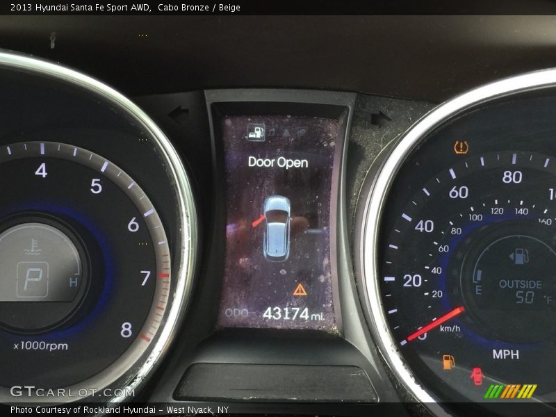 Cabo Bronze / Beige 2013 Hyundai Santa Fe Sport AWD