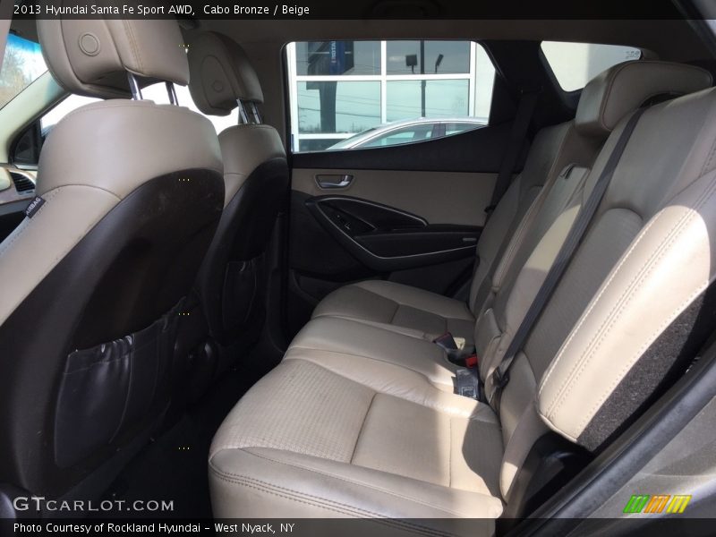 Cabo Bronze / Beige 2013 Hyundai Santa Fe Sport AWD