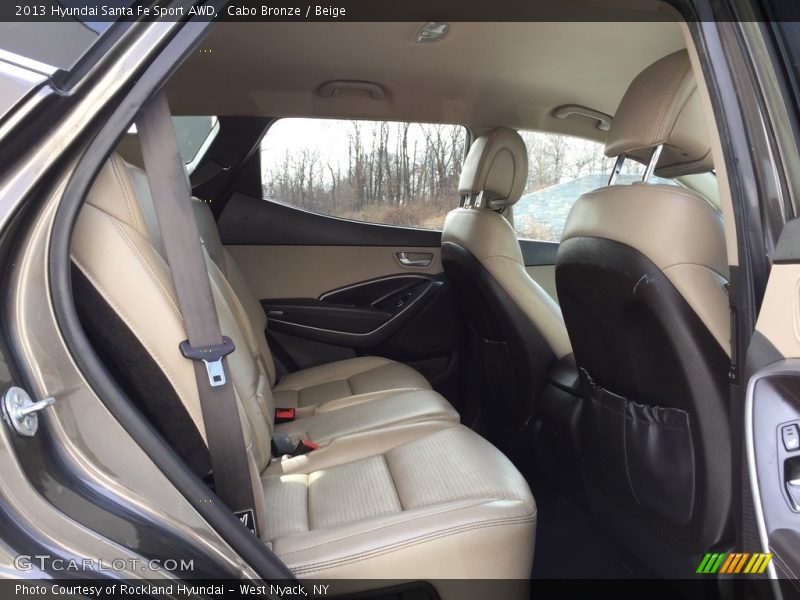 Cabo Bronze / Beige 2013 Hyundai Santa Fe Sport AWD