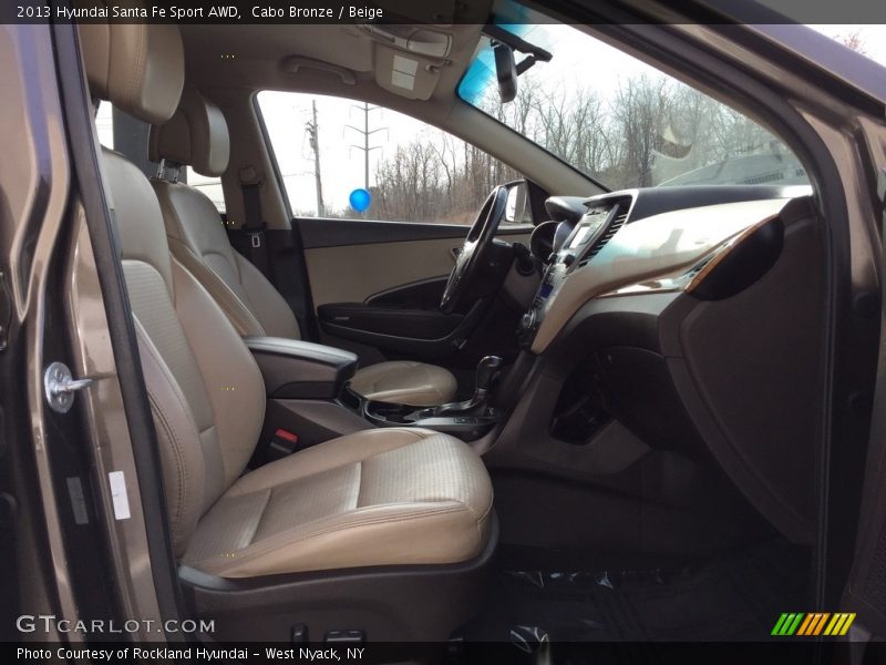 Cabo Bronze / Beige 2013 Hyundai Santa Fe Sport AWD