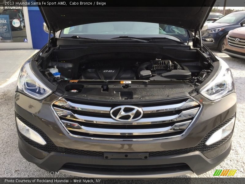 Cabo Bronze / Beige 2013 Hyundai Santa Fe Sport AWD
