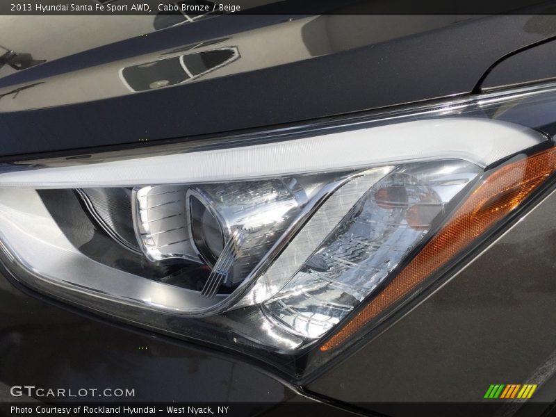 Cabo Bronze / Beige 2013 Hyundai Santa Fe Sport AWD