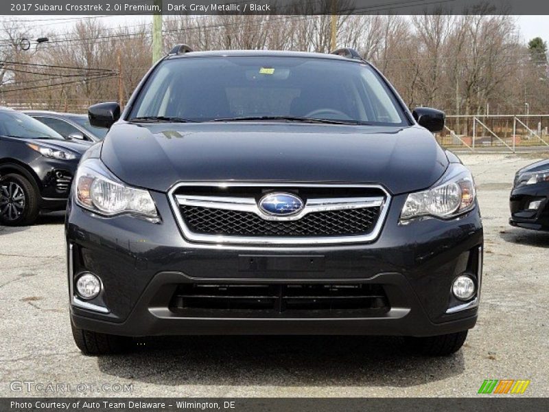 Dark Gray Metallic / Black 2017 Subaru Crosstrek 2.0i Premium