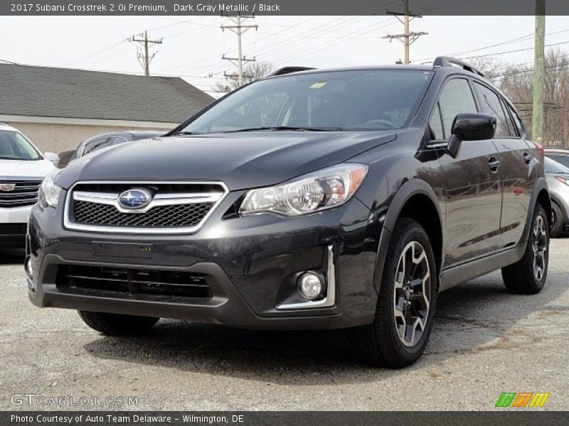 Dark Gray Metallic / Black 2017 Subaru Crosstrek 2.0i Premium
