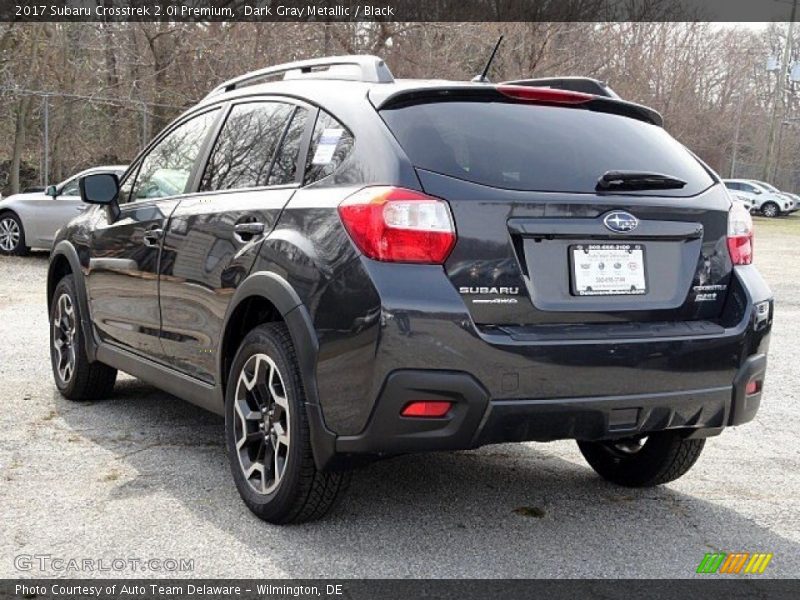Dark Gray Metallic / Black 2017 Subaru Crosstrek 2.0i Premium