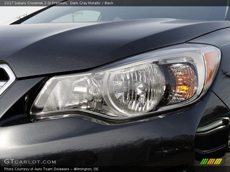 Dark Gray Metallic / Black 2017 Subaru Crosstrek 2.0i Premium