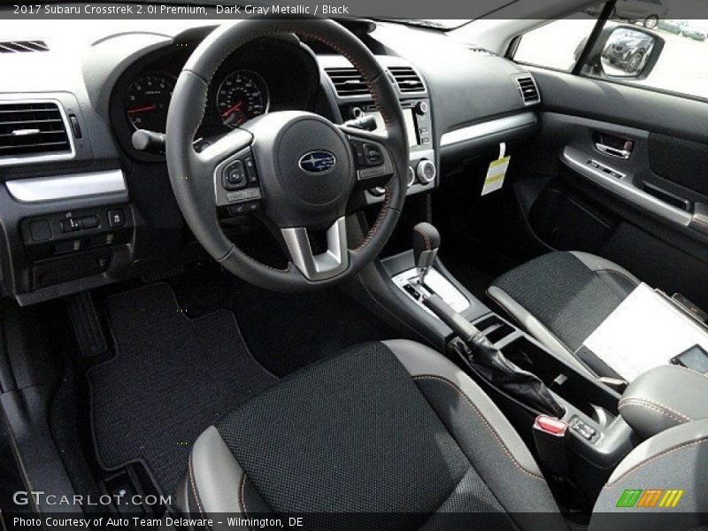 Dark Gray Metallic / Black 2017 Subaru Crosstrek 2.0i Premium
