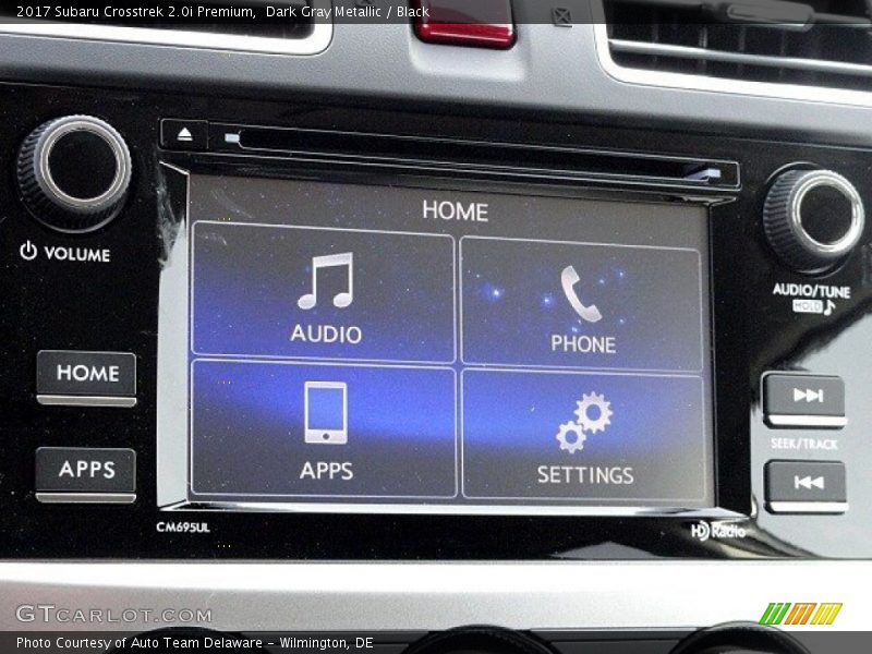 Dark Gray Metallic / Black 2017 Subaru Crosstrek 2.0i Premium
