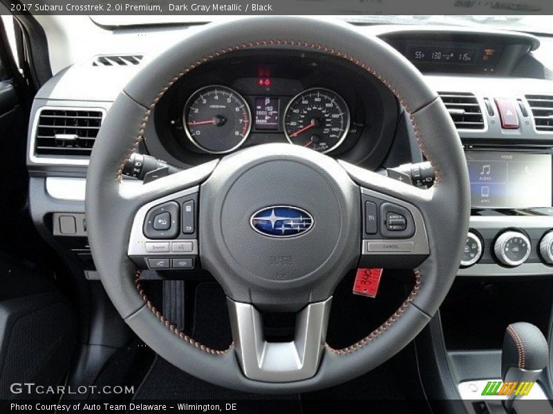 Dark Gray Metallic / Black 2017 Subaru Crosstrek 2.0i Premium