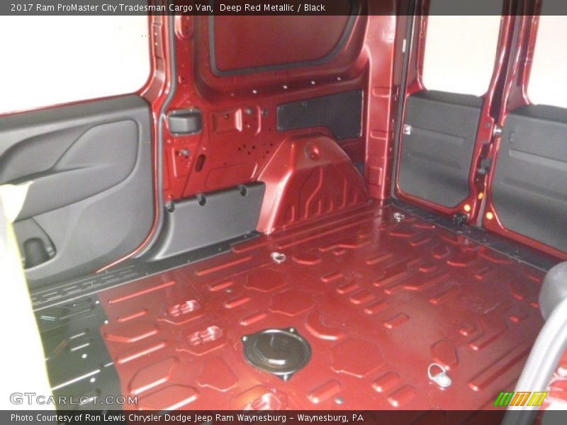Deep Red Metallic / Black 2017 Ram ProMaster City Tradesman Cargo Van