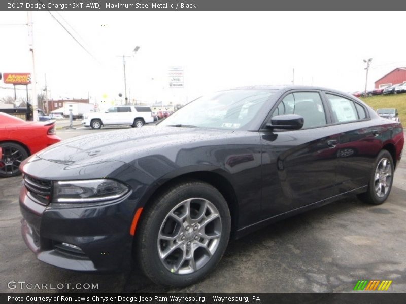 Front 3/4 View of 2017 Charger SXT AWD