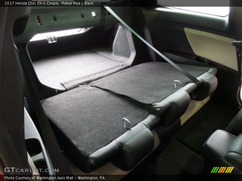 Rallye Red / Black 2017 Honda Civic EX-L Coupe
