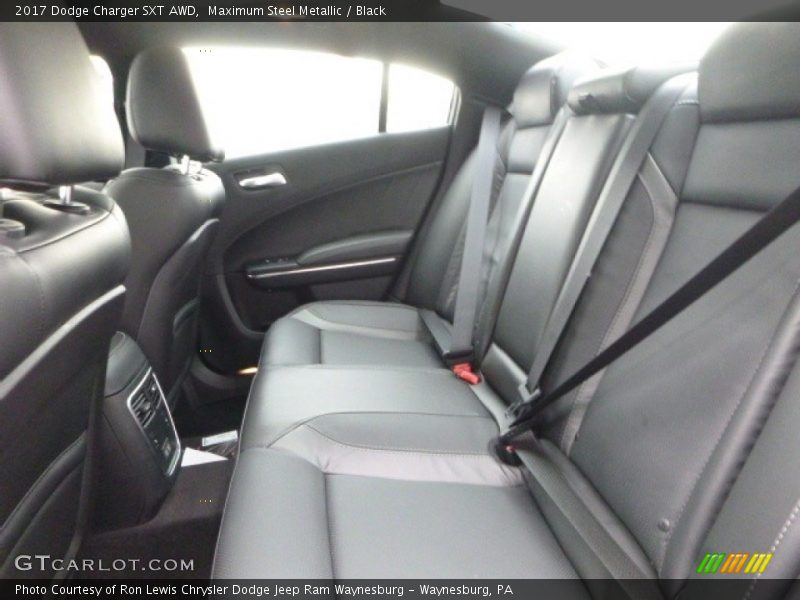 Maximum Steel Metallic / Black 2017 Dodge Charger SXT AWD