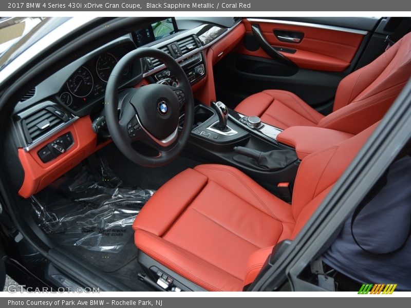 Coral Red Interior - 2017 4 Series 430i xDrive Gran Coupe 