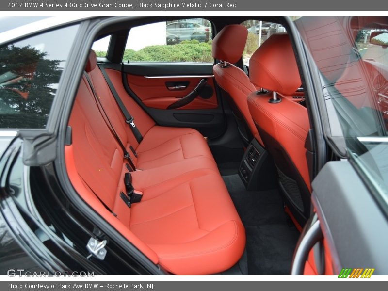 Rear Seat of 2017 4 Series 430i xDrive Gran Coupe