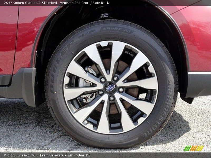 Venetian Red Pearl / Slate Black 2017 Subaru Outback 2.5i Limited