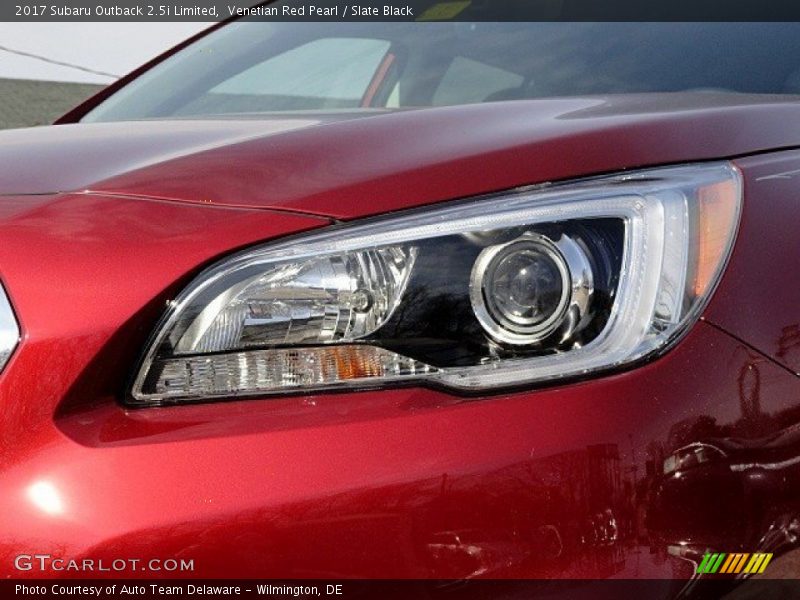 Venetian Red Pearl / Slate Black 2017 Subaru Outback 2.5i Limited