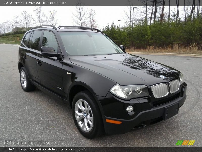 Jet Black / Black 2010 BMW X3 xDrive30i
