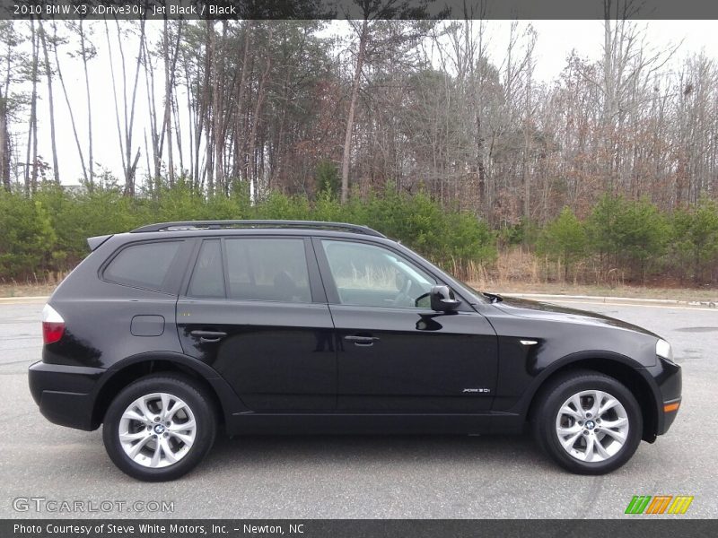 Jet Black / Black 2010 BMW X3 xDrive30i