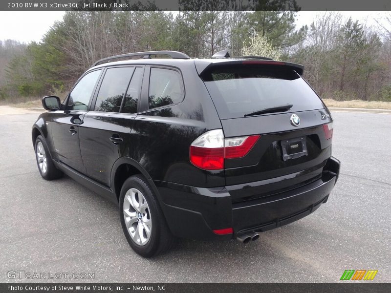 Jet Black / Black 2010 BMW X3 xDrive30i