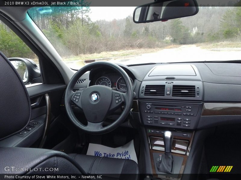 Jet Black / Black 2010 BMW X3 xDrive30i