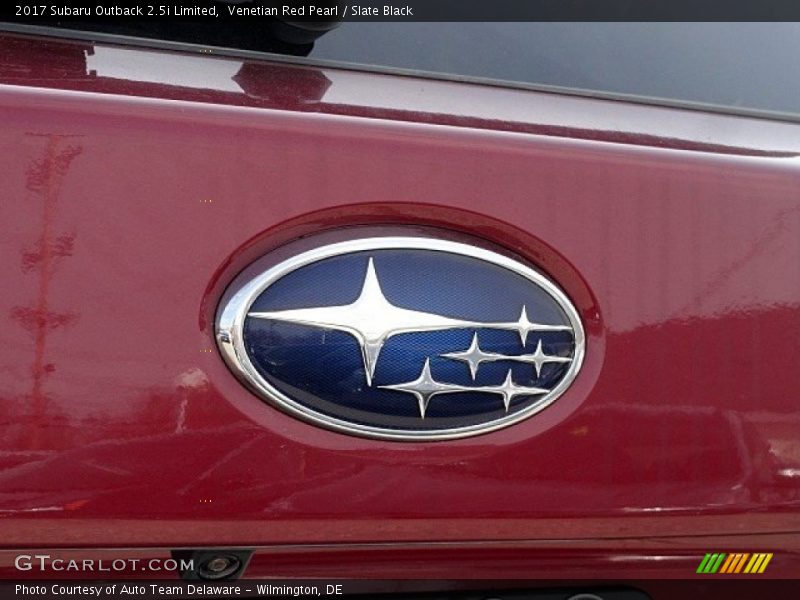 Venetian Red Pearl / Slate Black 2017 Subaru Outback 2.5i Limited
