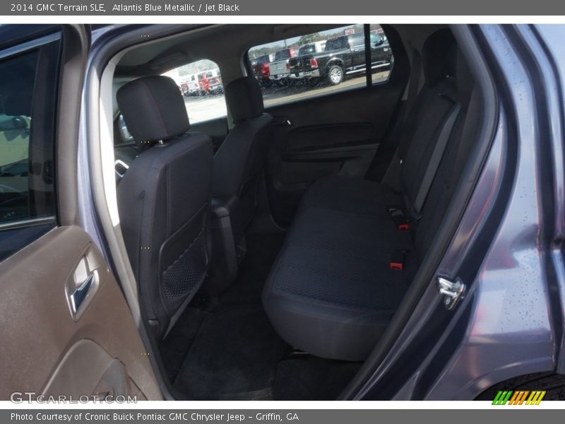 Atlantis Blue Metallic / Jet Black 2014 GMC Terrain SLE