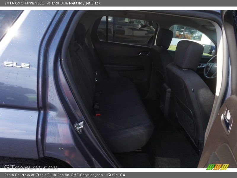 Atlantis Blue Metallic / Jet Black 2014 GMC Terrain SLE