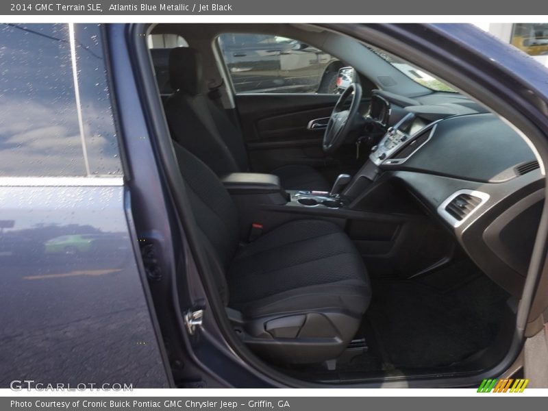 Atlantis Blue Metallic / Jet Black 2014 GMC Terrain SLE