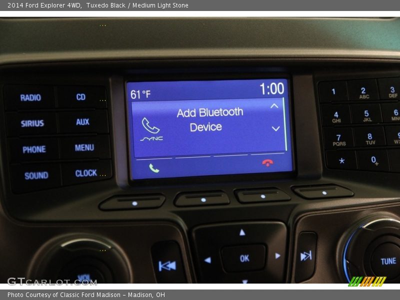 Tuxedo Black / Medium Light Stone 2014 Ford Explorer 4WD