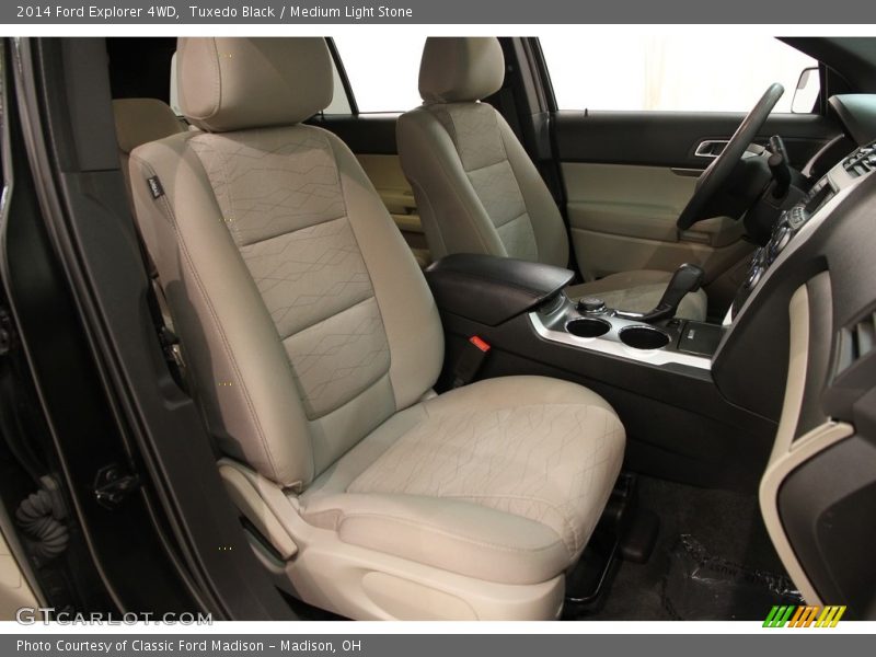 Tuxedo Black / Medium Light Stone 2014 Ford Explorer 4WD
