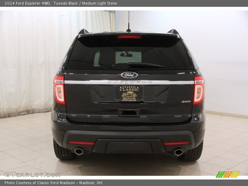 Tuxedo Black / Medium Light Stone 2014 Ford Explorer 4WD