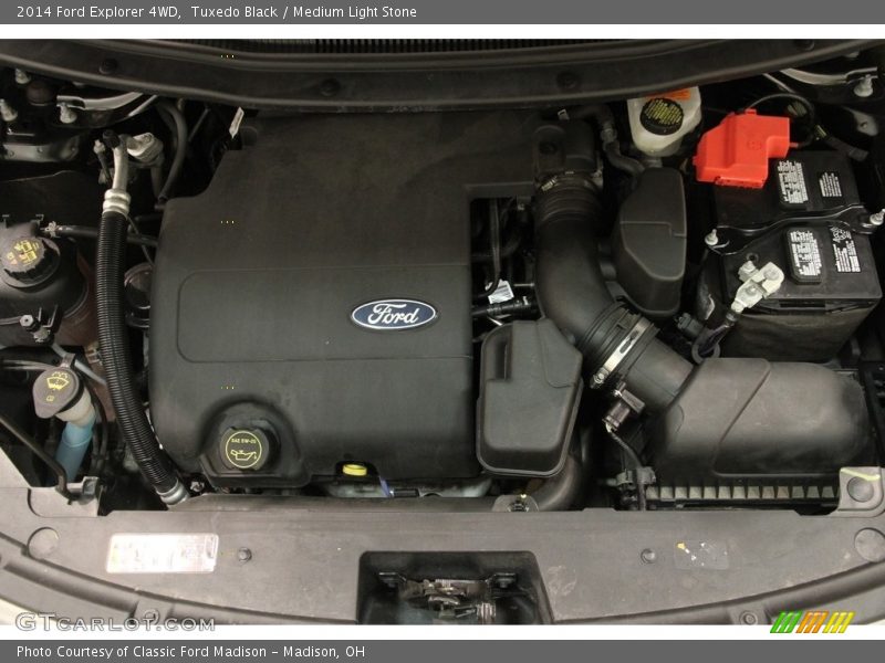 Tuxedo Black / Medium Light Stone 2014 Ford Explorer 4WD
