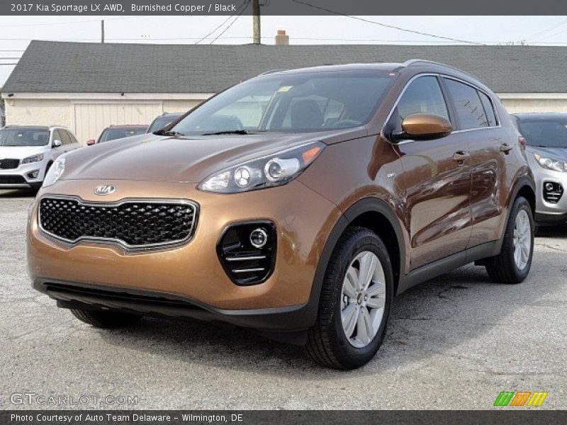 Burnished Copper / Black 2017 Kia Sportage LX AWD