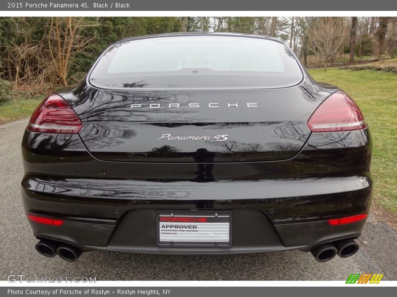 Black / Black 2015 Porsche Panamera 4S