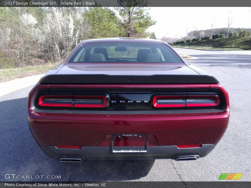 Octane Red / Black 2017 Dodge Challenger SXT