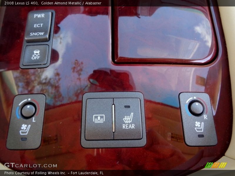 Golden Almond Metallic / Alabaster 2008 Lexus LS 460
