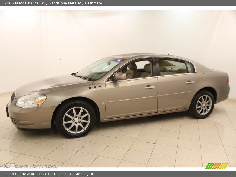 Sandstone Metallic / Cashmere 2006 Buick Lucerne CXL