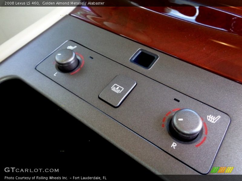 Golden Almond Metallic / Alabaster 2008 Lexus LS 460