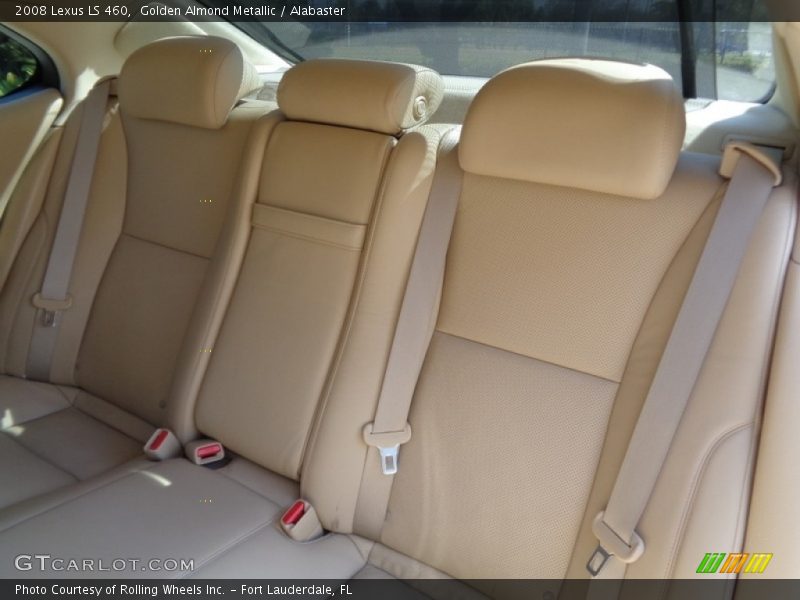 Golden Almond Metallic / Alabaster 2008 Lexus LS 460
