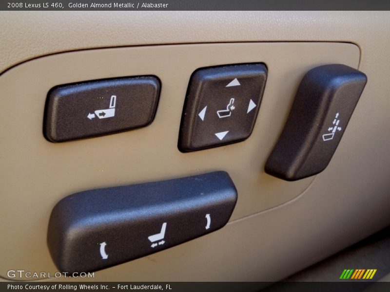 Golden Almond Metallic / Alabaster 2008 Lexus LS 460