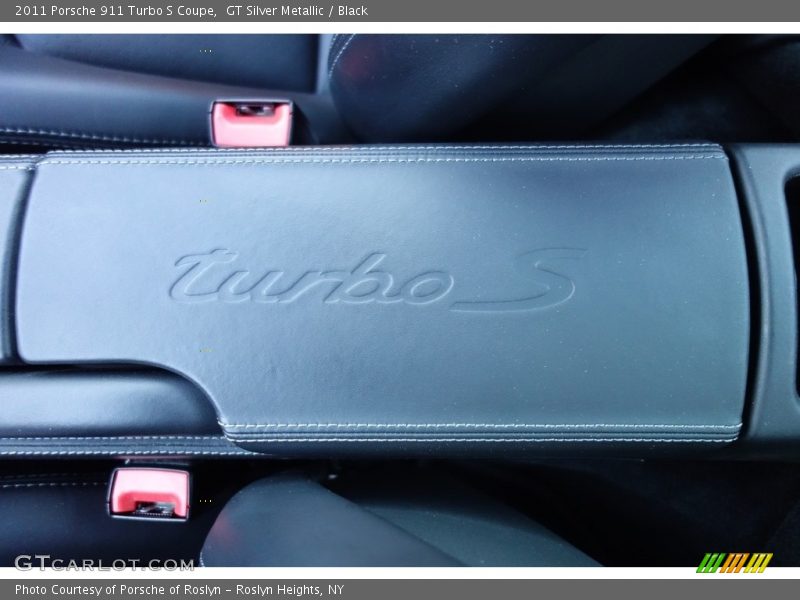 GT Silver Metallic / Black 2011 Porsche 911 Turbo S Coupe