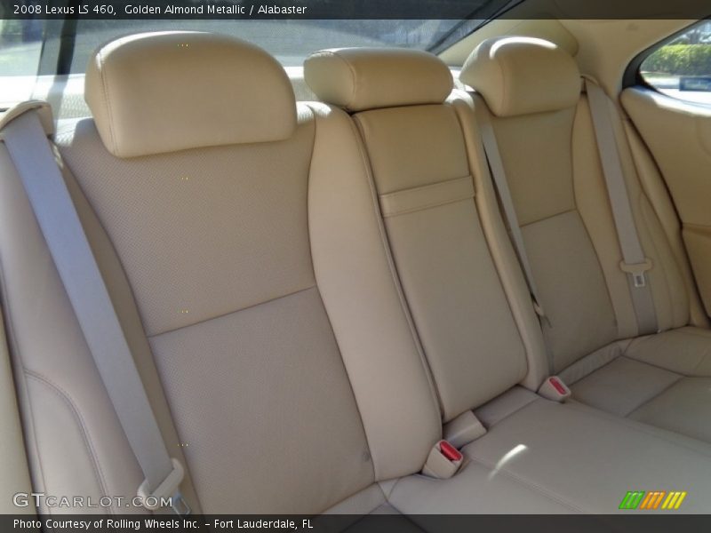 Golden Almond Metallic / Alabaster 2008 Lexus LS 460