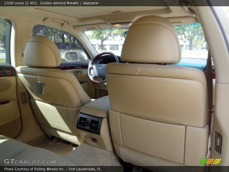 Golden Almond Metallic / Alabaster 2008 Lexus LS 460