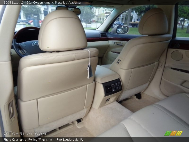 Golden Almond Metallic / Alabaster 2008 Lexus LS 460